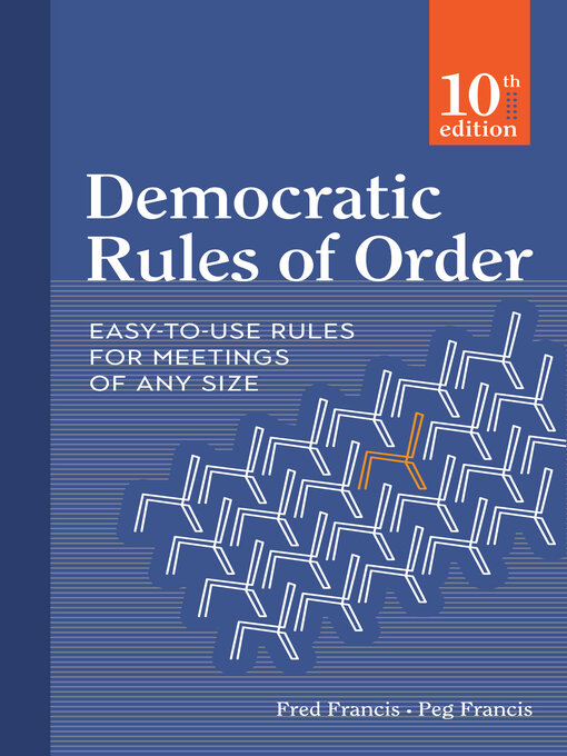 Cover image for Democratic Rules of Order